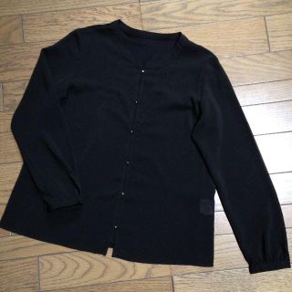 スピックアンドスパン(Spick & Span)のスピック＆スパンシフォン・カットソー異素材ドッキングブラウス(シャツ/ブラウス(長袖/七分))