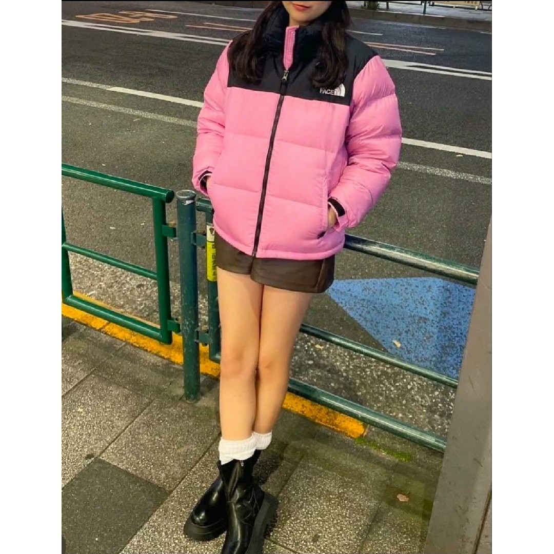 THE NORTH FACE - ノースフェイス ショートヌプシ S ピンク THE NORTH FACE - ノースフェイス ショートヌプシ S ピンク