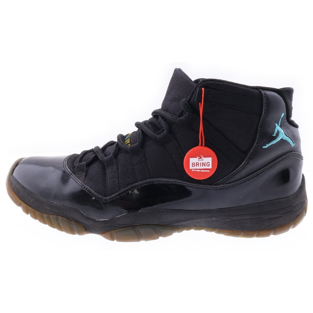 NIKE - NIKE ナイキ 【観賞用 2013年製】AIR JORDAN 11 RETRO GAMMA エアジョーダン11レトロ ガンマ ローカットスニーカー シューズ ブラック 378037-006 US11/29cm