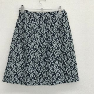 【ANAYI】アナイ　紺系　36　スカート　総柄　ハイウエスト　お洒落　カジュアル　美品(その他)
