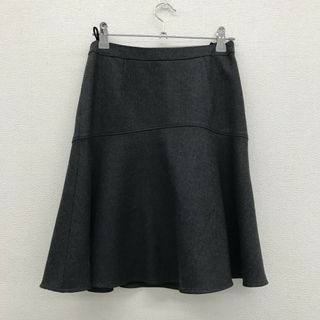 【ANAYI】　灰色系　36　フレアスカート　無地　シンプル　ボトムス　スーツ　フォーマル(その他)