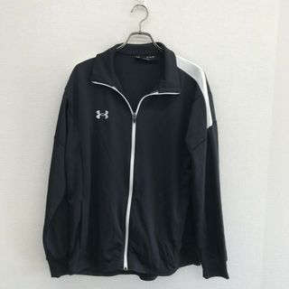 【Under Armour】　黒系　XL　ジャージ　シャカシャカ　アウター　スポーツウェア　カジュアル(トレーナー/スウェット)