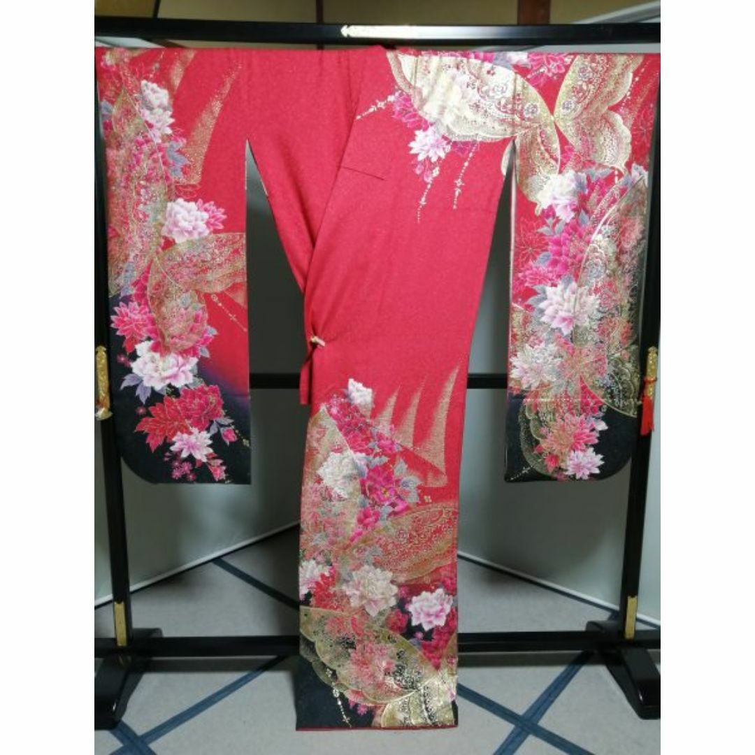 154 中振袖 成人式 着物 美品の通販 by いのうえ屋|ラクマ 154 中振袖 成人式 着物 美品の通販 by いのうえ屋|ラクマ