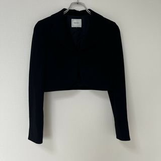 【person's formal style】　ブラック　7　ブルゾン　ジャケット　セットアップ　フォーマル　無地　シンプル　美品(セット/コーデ)