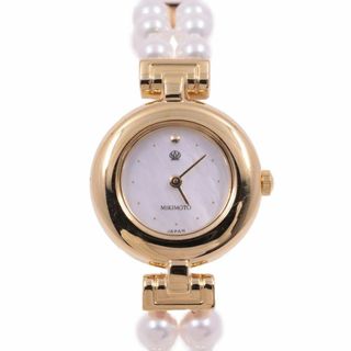 ブランド雑貨総合 MIKIMOTO - ダブルブレス クォーツ 腕時計 スクエア ミキモト その他