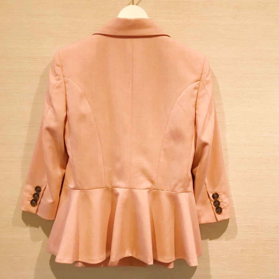 DEUXIEME CLASSE - LYDIE ぺプラム ピンク ジャケット 新品未