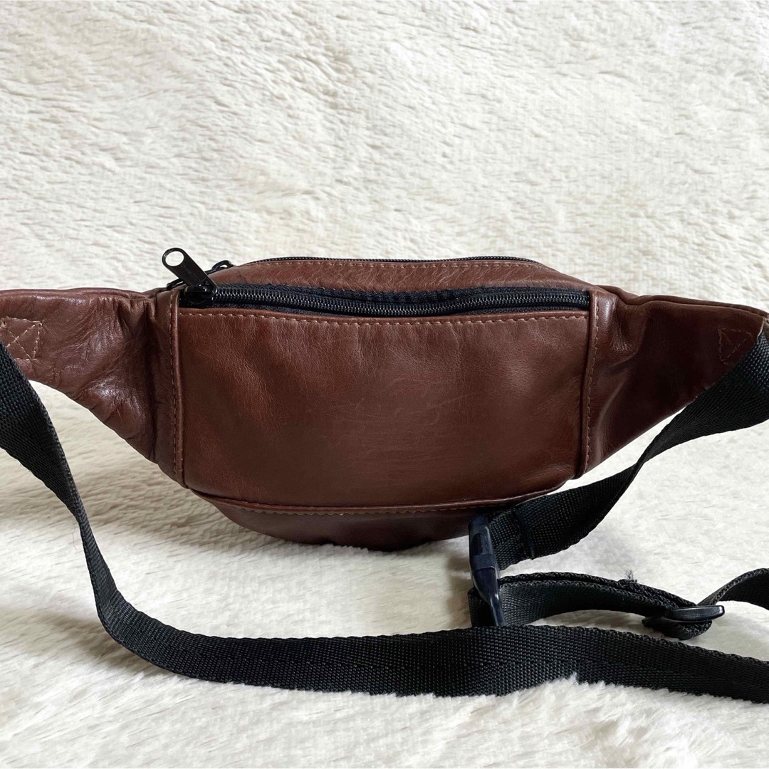 VANSON - 美品 VANSON バンソン オールレザー ボディバッグ VANSON - 美品 VANSON バンソン オールレザー ボディバッグ