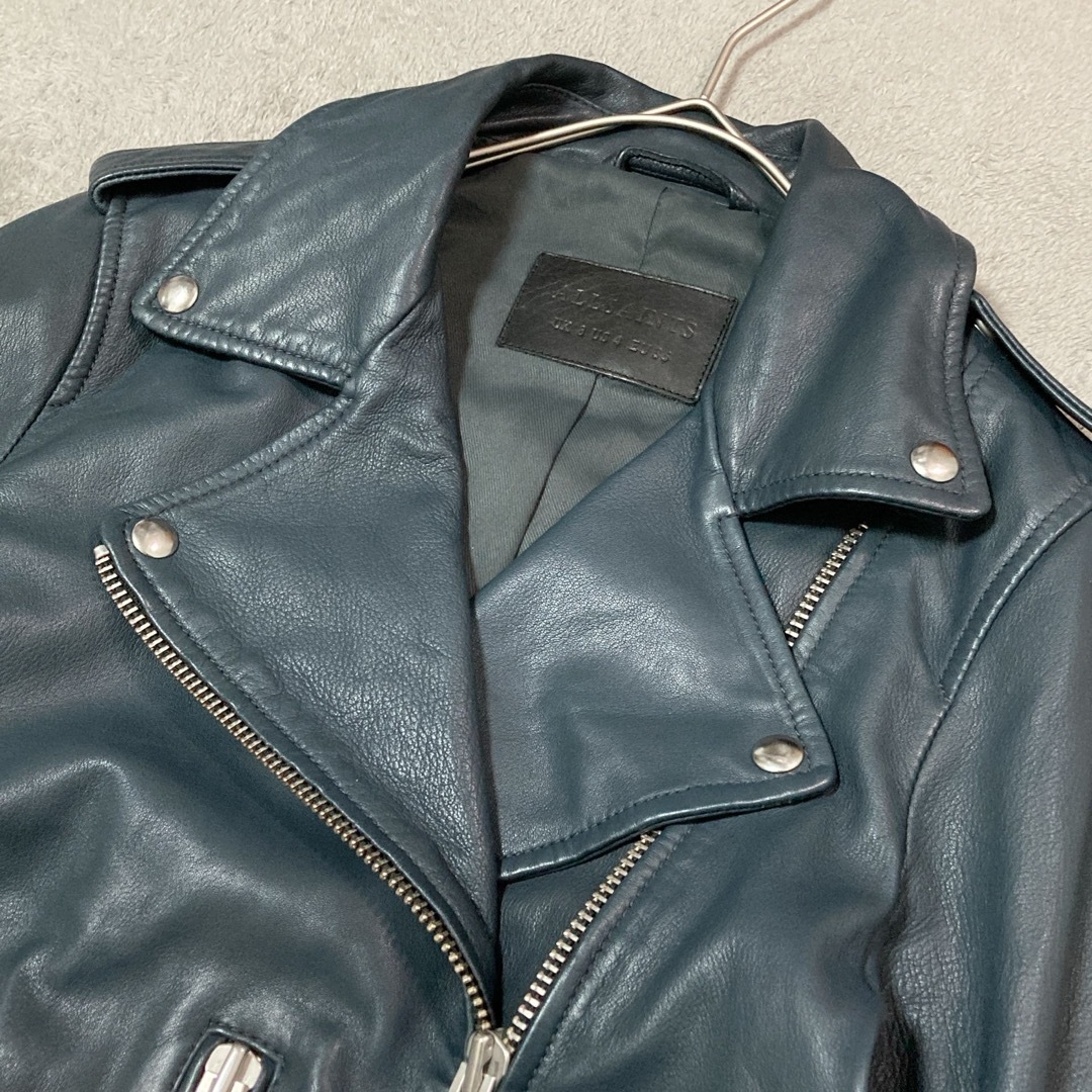 美品】ALLSAINTS オールセインツ レザー ライダースジャケット BK 美品】ALLSAINTS オールセインツ レザー ライダースジャケット BK