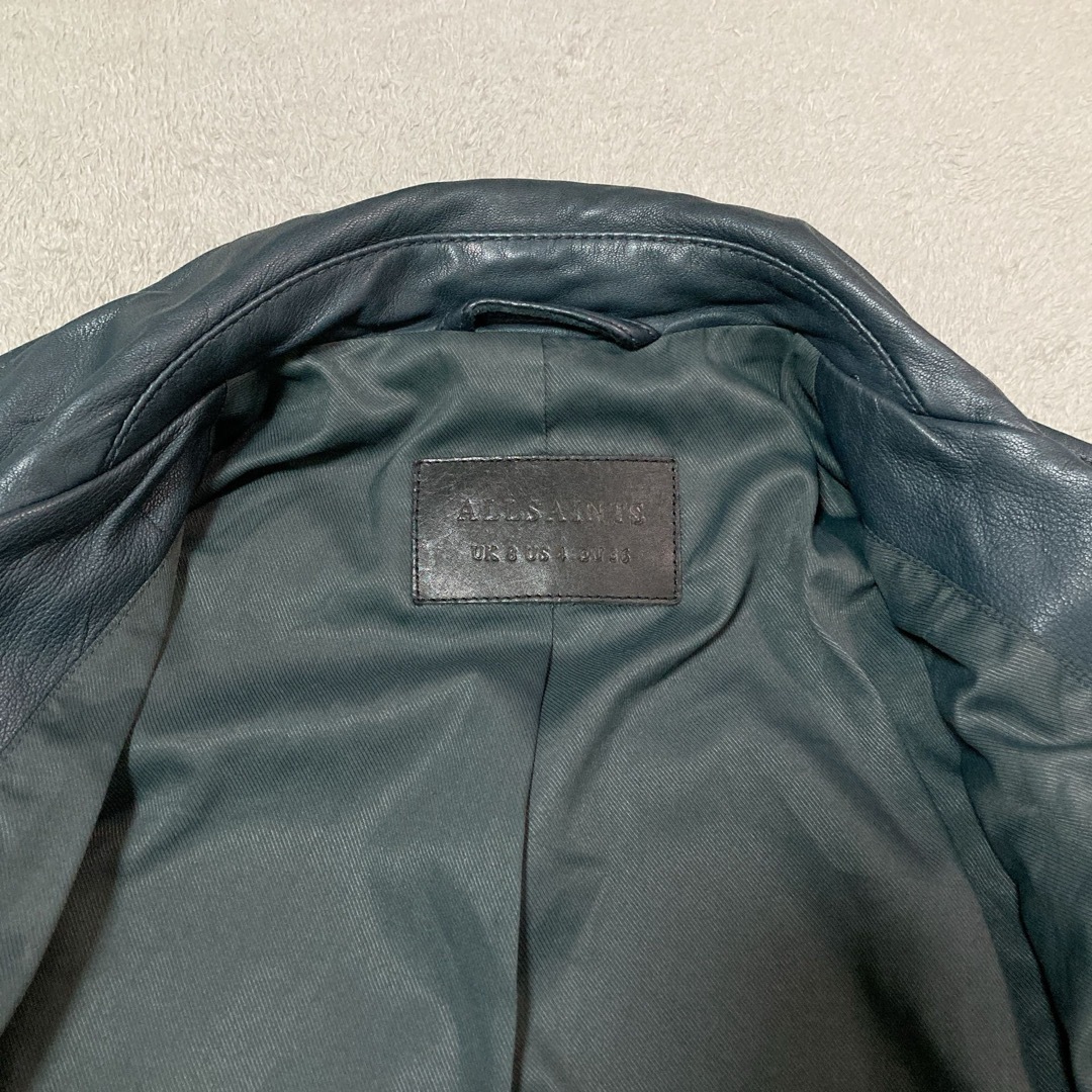 美品】ALLSAINTS オールセインツ レザー ライダースジャケット BK 美品】ALLSAINTS オールセインツ レザー ライダースジャケット BK