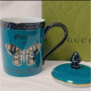 GUCCI - △未使用 ◇ グッチ ビー ハチ ワイングラス ペア 箱 GUCCI - △未使用 ◇ グッチ ビー ハチ ワイングラス ペア 箱