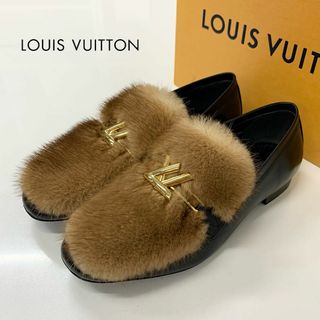 LOUIS VUITTON - ルイヴィトン ローファー グロリア・ライン LOUIS VUITTON - ルイヴィトン ローファー グロリア・ライン