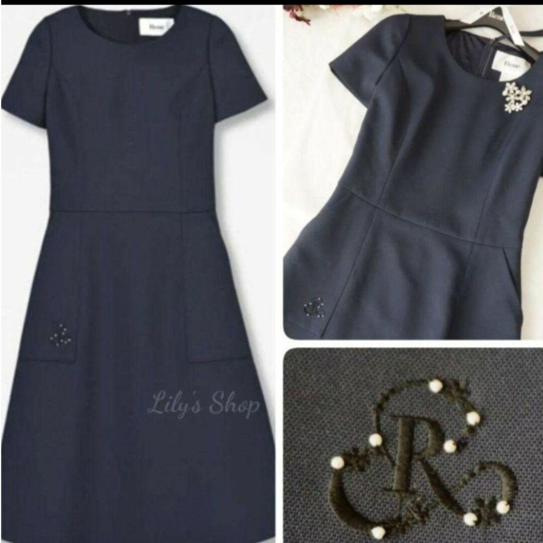 René - 極美品♡ルネ♡半袖ワンピースの通販 by ♡|ルネならラクマ René - 極美品♡ルネ♡半袖ワンピースの通販 by ♡|ルネならラクマ