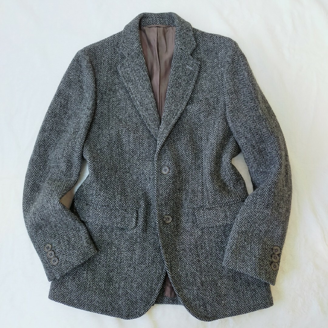 【一部予約！】 ✨️美品✨️MUJI LABO テーラードジャケット ハリスツイード ジャケット・アウター