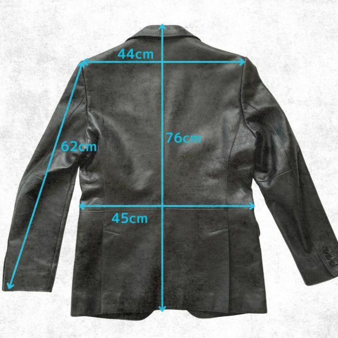 COMME CA DU MODE コムサデモード 牛革 レザージャケット 黒 COMME CA DU MODE コムサデモード 牛革 レザージャケット 黒