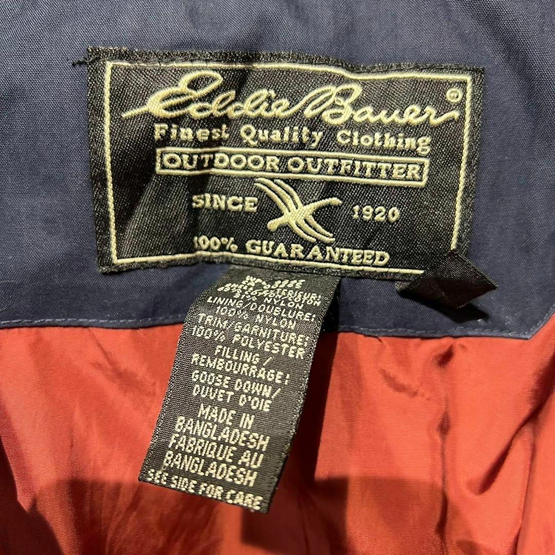 Eddie Bauer - 【希少】90s エディーバウアー 黒タグ ダウン Eddie Bauer - 【希少】90s エディーバウアー 黒タグ ダウン