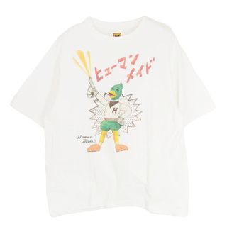 ヒューマンメイド(HUMAN MADE)のHUMAN MADE ヒューマンメイド x Keiko Sootome 五月女ケイ子 #13 半袖Tシャツ ホワイト系 L【中古】(シャツ)