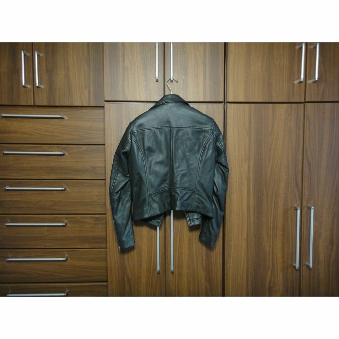 ZARA - ZARA ライダースジャケット 羊皮 革ジャン ダブル ZARA - ZARA ライダースジャケット 羊皮 革ジャン ダブル