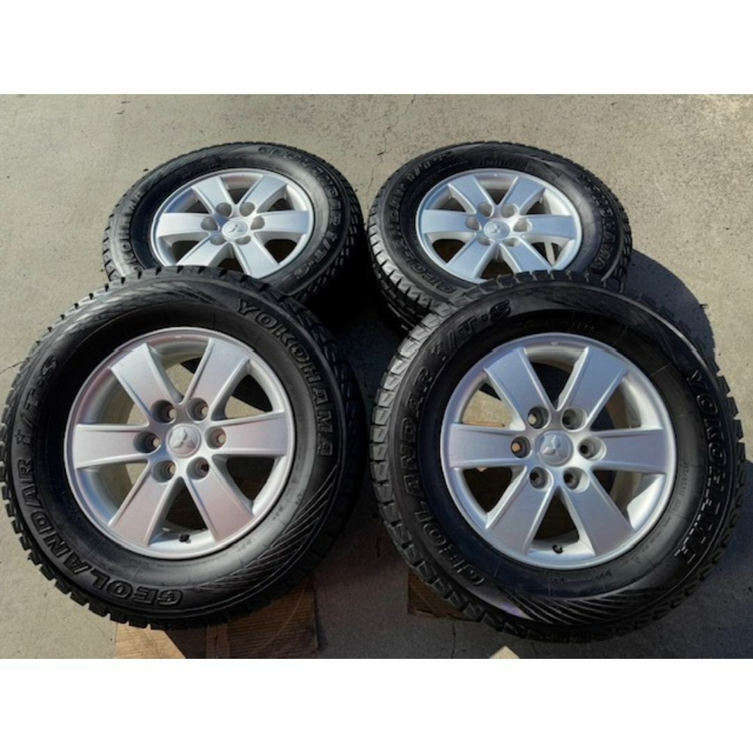 三菱 パジェロ純正 スタッドレスセット 265/65R17の通販 by トロ 三菱 パジェロ純正 スタッドレスセット 265/65R17の通販 by トロ