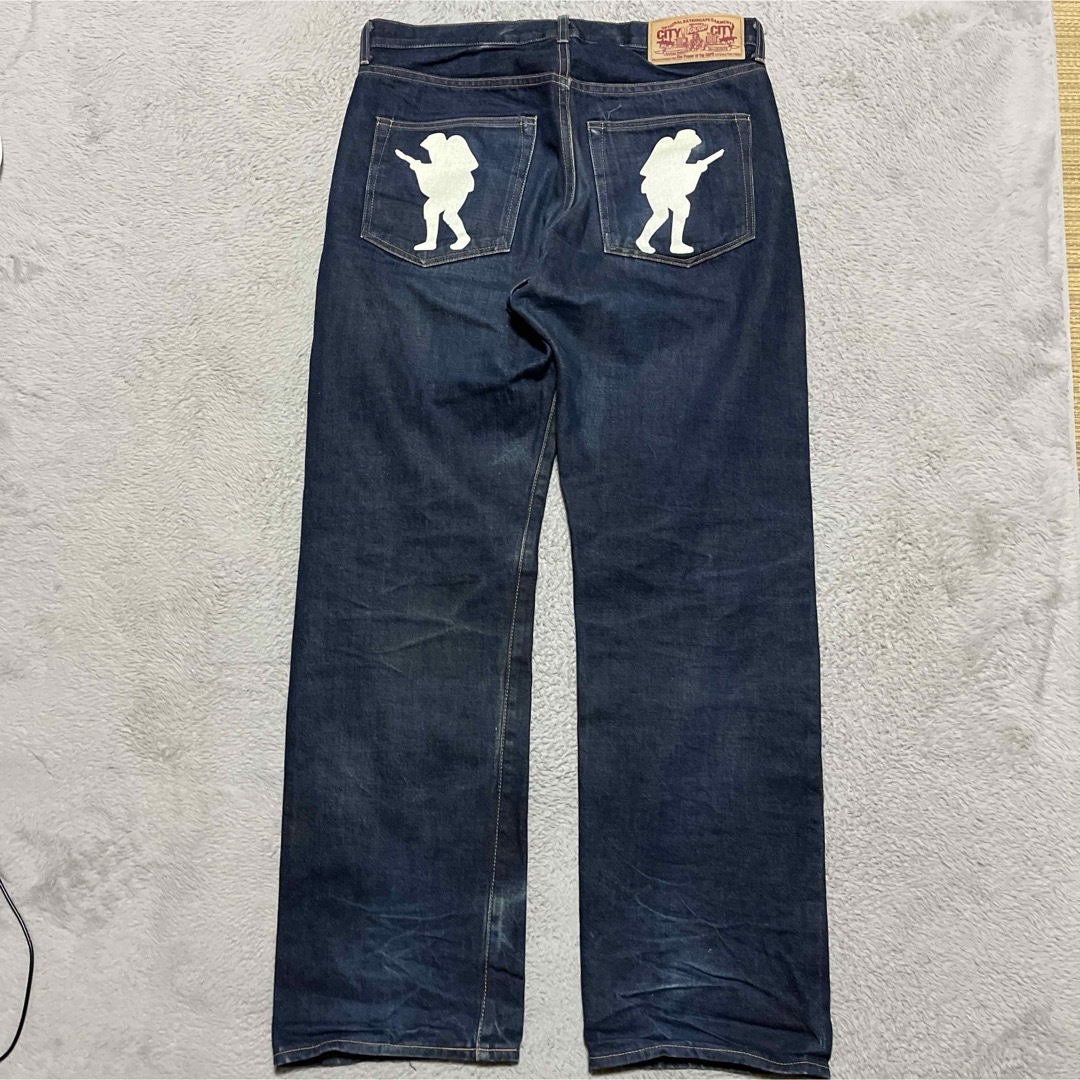 A BATHING APE - APE BAPE KAWS FOOTSOLDIER DENIM デニム A BATHING APE - APE BAPE KAWS FOOTSOLDIER DENIM デニム