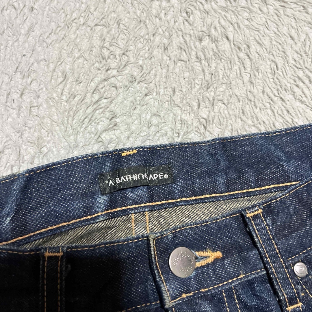 A BATHING APE - APE BAPE KAWS FOOTSOLDIER DENIM デニム A BATHING APE - APE BAPE KAWS FOOTSOLDIER DENIM デニム