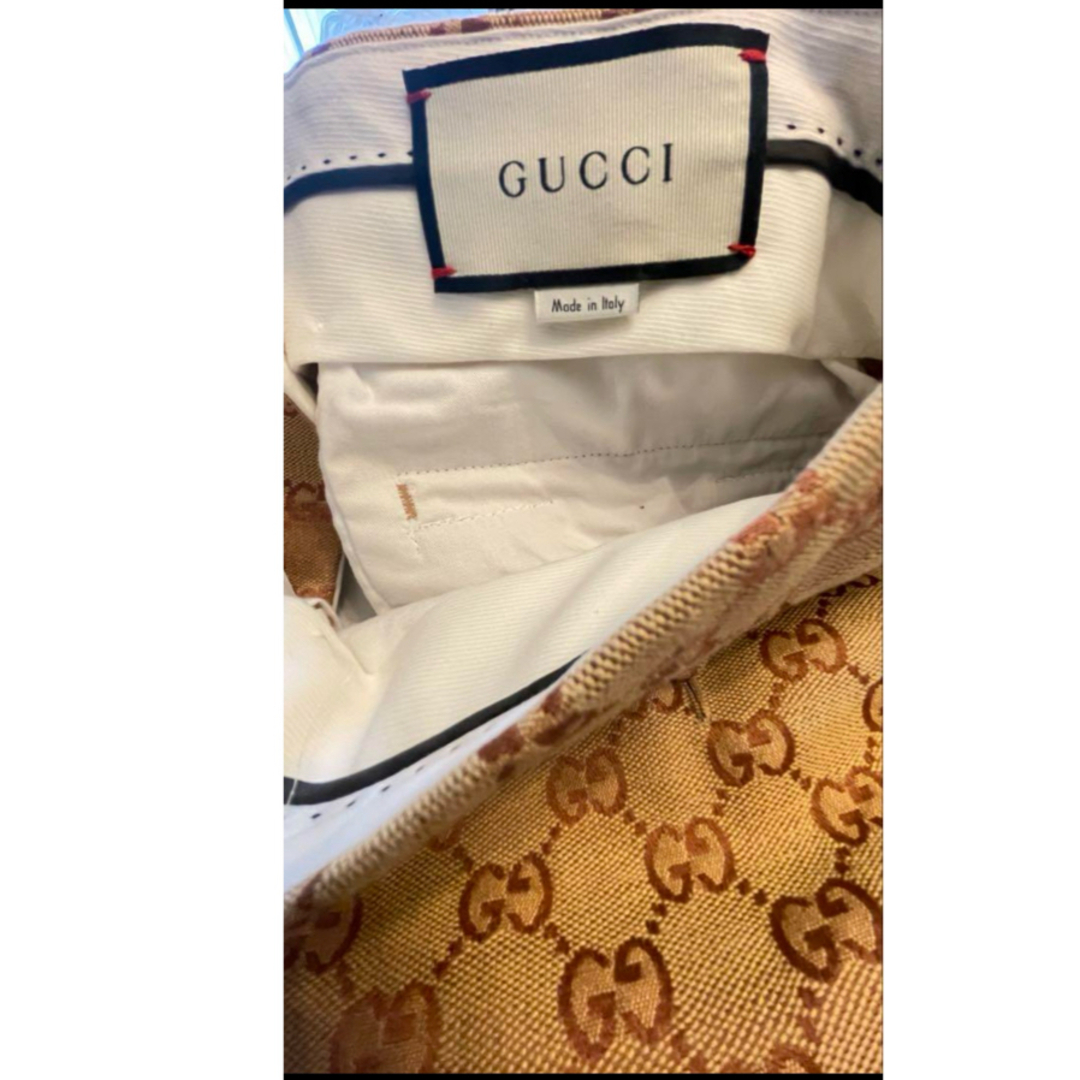 GUCCI ベージュ GGパターン スラックス 44 GUCCI ベージュ GGパターン スラックス 44