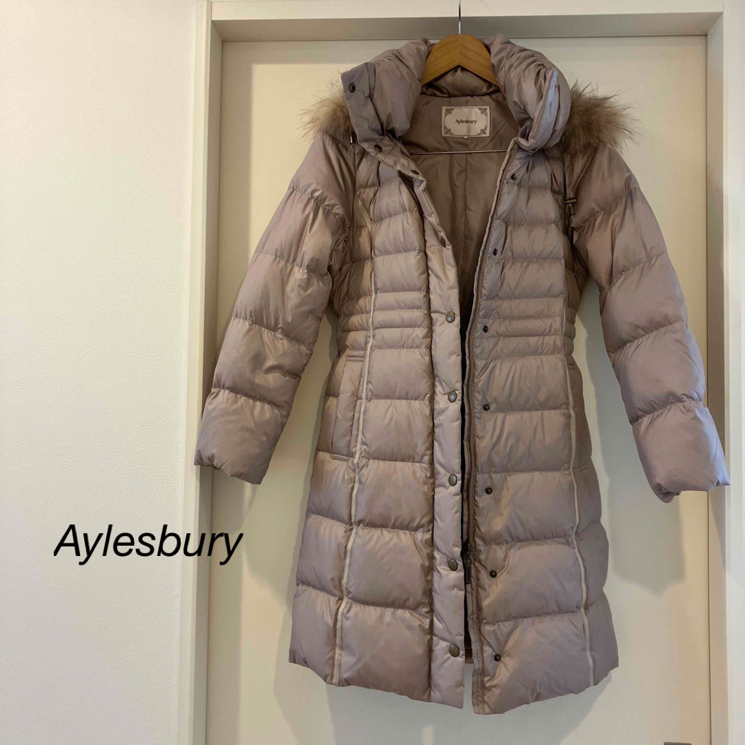 ☆ 美品 アリスバーリー レディース ロング ダウンコートMベルト ☆ 美品 アリスバーリー レディース ロング ダウンコートMベルト