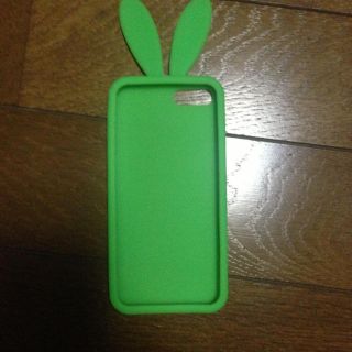 うさみみ☆iPhone5ケース未使用品(モバイルケース/カバー)