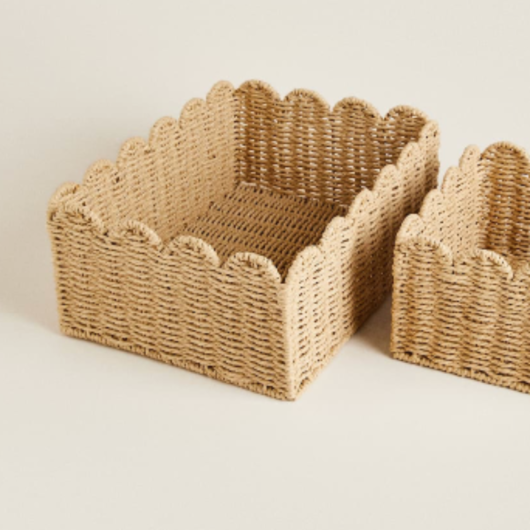 ZARA HOME - 新品 ❤️ zarahome スカラップ デザイン ZARA HOME - 新品 ❤️ zarahome スカラップ デザイン