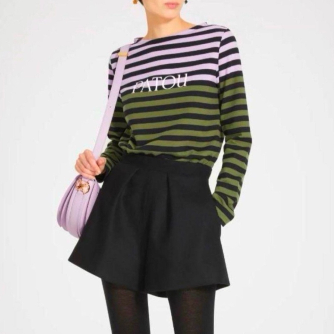 PATOU 】パトゥ ボーダーカットソー カットソー(長袖/七分) PATOU 】パトゥ ボーダーカットソー カットソー(長袖/七分)