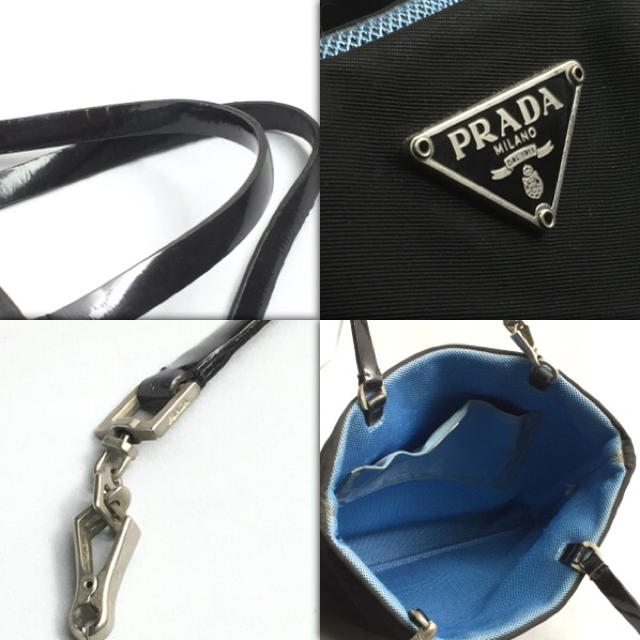 PRADA(プラダ)のプラダ ナイロン トートバッグ 送料無料 正規品 レディースのバッグ(トートバッグ)の商品写真