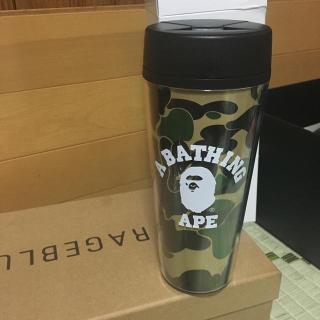 A BATHING APE(アベイシングエイプ)の❗️エイプタンブラー❗️ インテリア/住まい/日用品のキッチン/食器(タンブラー)の商品写真