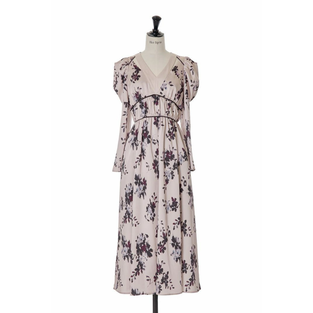 Herlipto Muse Floral Cut-Out Dress Herlipto Muse Floral Cut-Out Dress