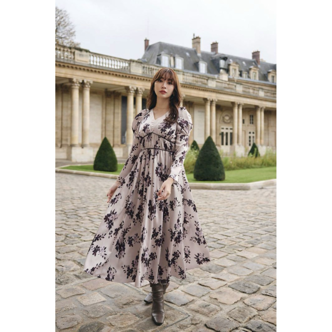 Herlipto Muse Floral Cut-Out Dress Herlipto Muse Floral Cut-Out Dress