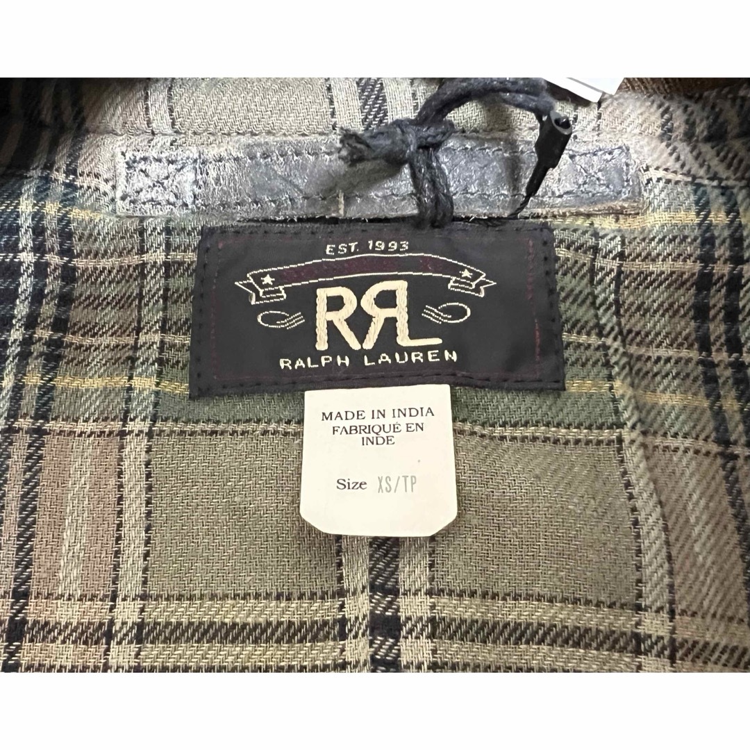 RRL - 【24AW】RRLインディゴ レザー ボンバージャケットサイズ RRL - 【24AW】RRLインディゴ レザー ボンバージャケットサイズ