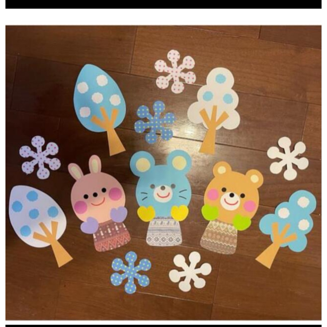 冬の保育壁面 ハンドメイドのハンドメイド その他(その他)の商品写真