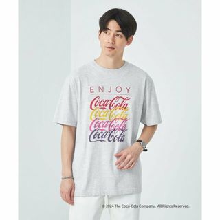 ユナイテッドアローズグリーンレーベルリラクシング(UNITED ARROWS green label relaxing)の【LT.GRAY】【別注】<GOOD ROCK SPEED>GLR コカ・コーラ(R) 90s-00s ロゴ Tシャツ(その他)