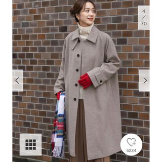 URBAN RESEARCH DOORS - 新品タグ付◉ M ウール100バルマカン URBAN RESEARCH DOORS - 新品タグ付◉ M ウール100バルマカン