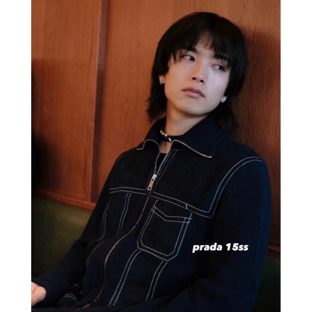 PRADA - PRADA 15ss stitch nylon jacketの通販 by RAM shop PRADA - PRADA 15ss stitch nylon jacketの通販 by RAM shop