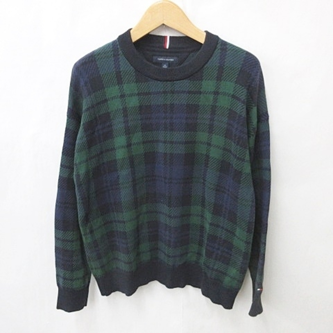 TOMMY HILFIGER - トミーヒルフィガー ニット セーター チェック TOMMY HILFIGER - トミーヒルフィガー ニット セーター チェック