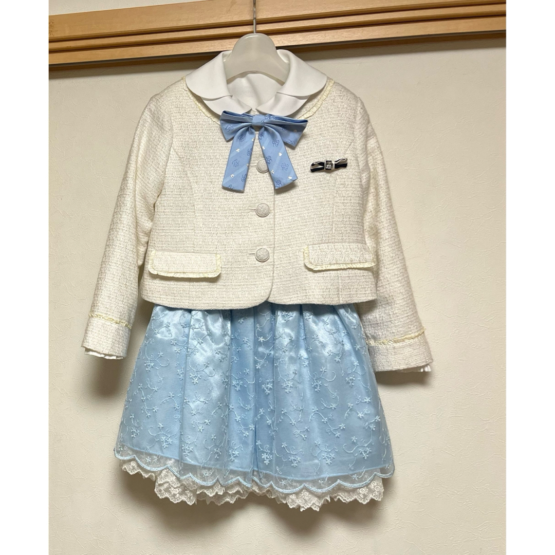 デコラピンキーズ　120cm 卒園式　入学式 キッズ/ベビー/マタニティのキッズ服女の子用(90cm~)(ドレス/フォーマル)の商品写真