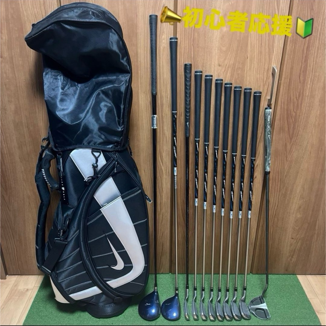 NIKE - 【NIKE】SLINGSHOT ゴルフクラブ11本セット キャディバッグ等おまけの通販 by M'sStore|ナイキならラクマ NIKE - 【NIKE】SLINGSHOT ゴルフクラブ11本セット キャディバッグ等おまけの通販 by M'sStore|ナイキならラクマ