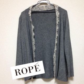 ロペ(ROPE’)の《最終お値下げ》ROPE カーディガン(カーディガン)