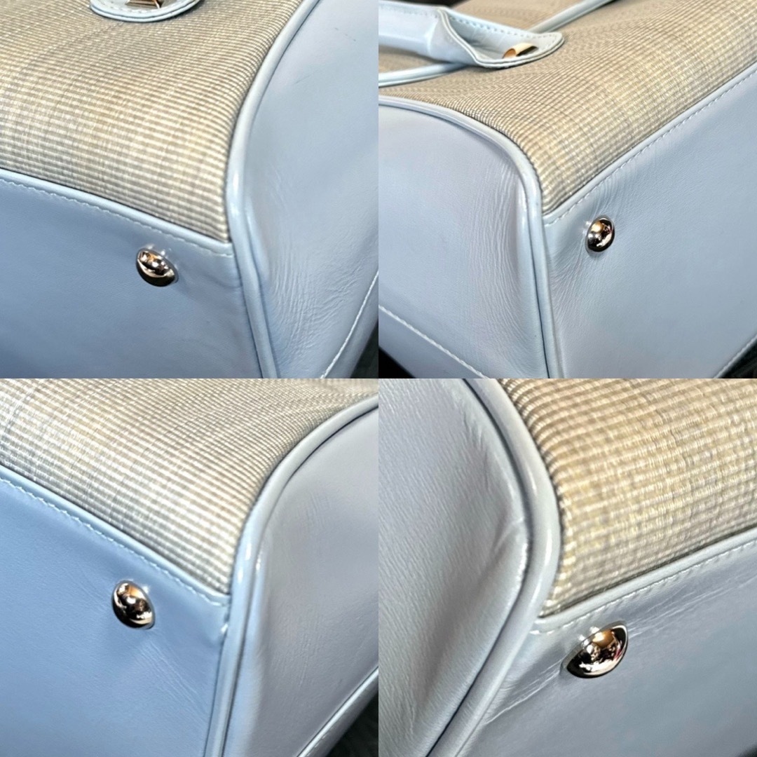 COMTESSE - 【良品】COMTESSE ホースヘア×レザー グレー×ライト COMTESSE - 【良品】COMTESSE ホースヘア×レザー グレー×ライト