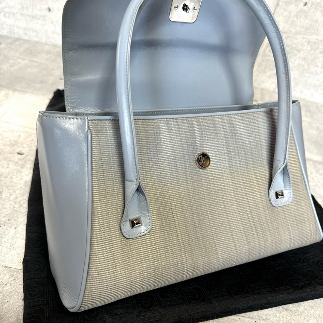 COMTESSE - 【良品】COMTESSE ホースヘア×レザー グレー×ライト COMTESSE - 【良品】COMTESSE ホースヘア×レザー グレー×ライト