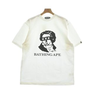 ゴッドセレクショントリプルエックス(GOD SELECTION XXX)のGOD SELECTION XXX Tシャツ・カットソー L 白 【古着】【中古】(Tシャツ/カットソー(半袖/袖なし))