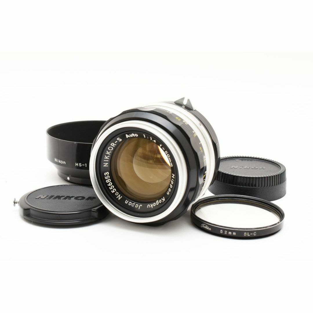 超美品 ニコン NIKKOR-S Auto 50mm f1.4 MF B606 超美品 ニコン NIKKOR-S Auto 50mm f1.4 MF B606