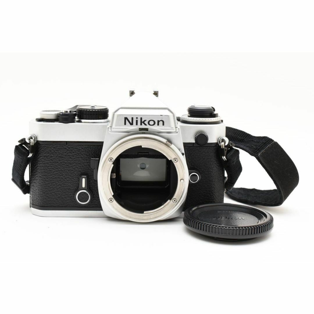 Nikon - 超美品 NIKON FE シルバー フィルムカメラ モルト新品 Nikon - 超美品 NIKON FE シルバー フィルムカメラ モルト新品