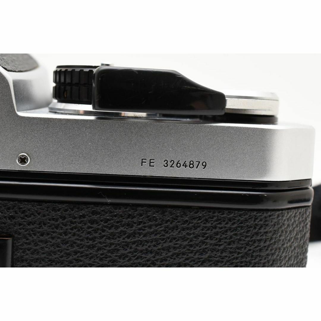 Nikon - 超美品 NIKON FE シルバー フィルムカメラ モルト新品 Nikon - 超美品 NIKON FE シルバー フィルムカメラ モルト新品