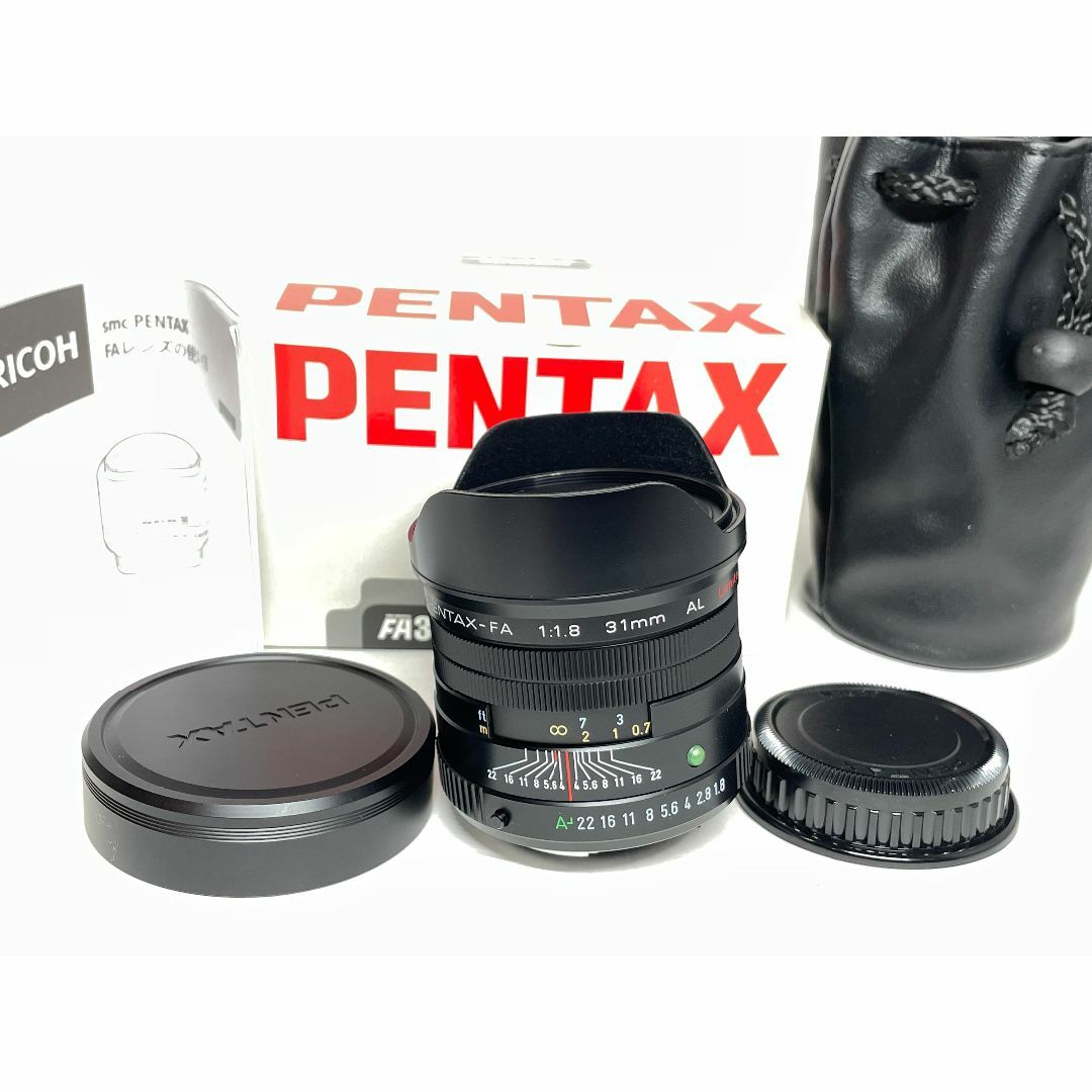 PENTAX - 元箱付き 極上品 PENTAX-FA 31mm F1.8 AL Limitedの PENTAX - 元箱付き 極上品 PENTAX-FA 31mm F1.8 AL Limitedの