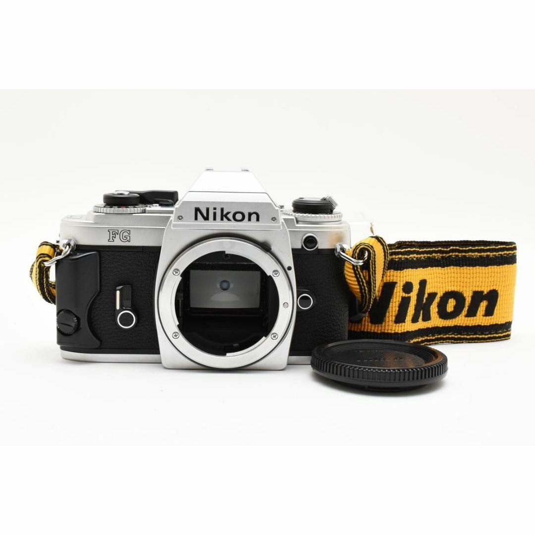 Nikon - 超美品 NIKON FG シルバー フィルムカメラ モルト新品 Nikon - 超美品 NIKON FG シルバー フィルムカメラ モルト新品